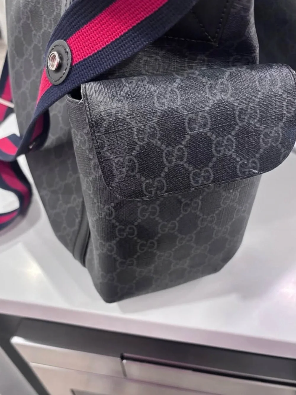 GUCCI Monogram diaper Bag - excellent condition